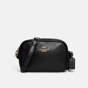 NWT COACH JAMIE MINI CAMERA BAG IN BLACK